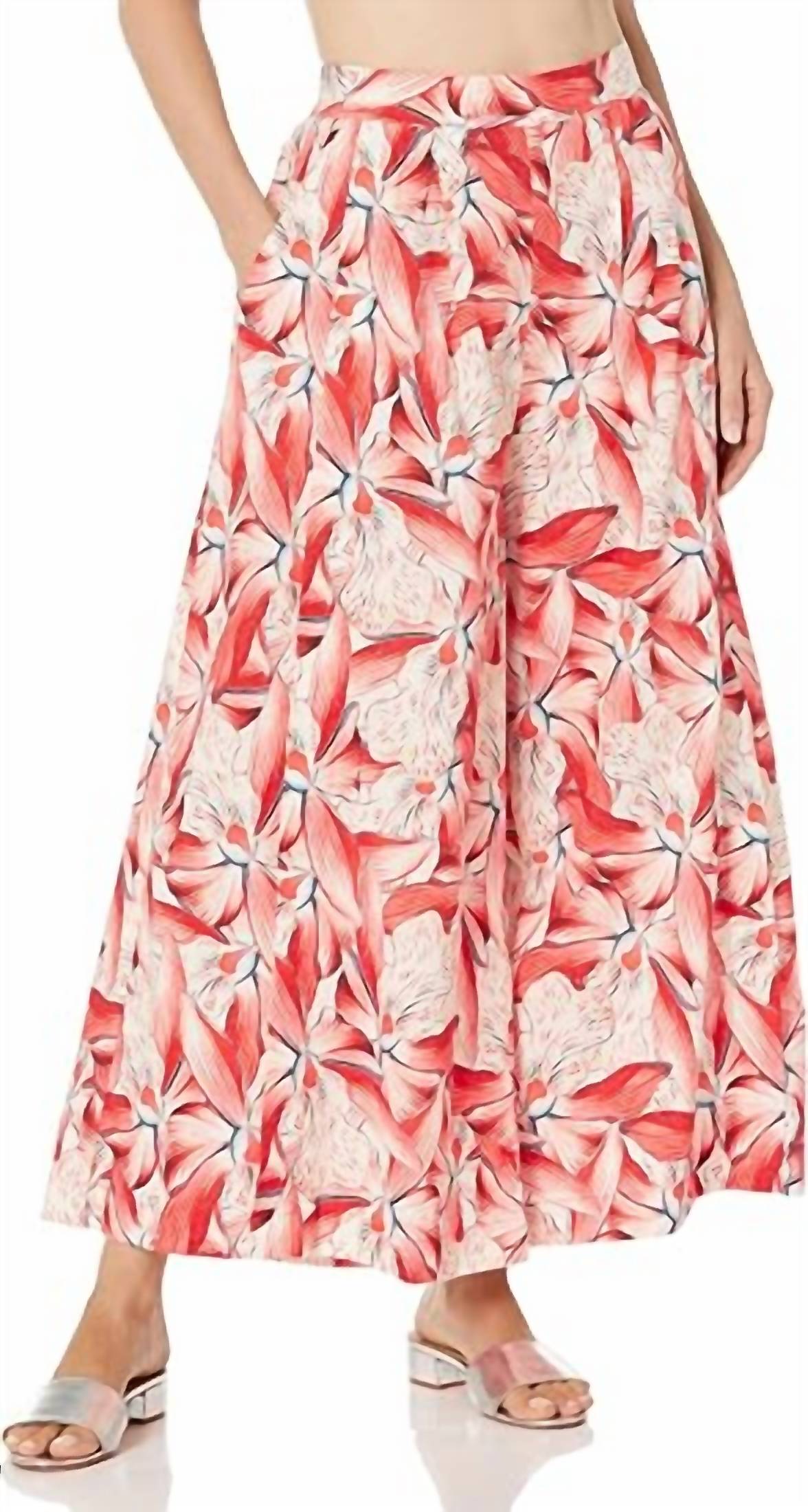 Carmen Marc Valvo - Women's Cropped Wide Leg Pant