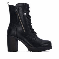 Refresh - Women's Combat Heeled Ankle Booties