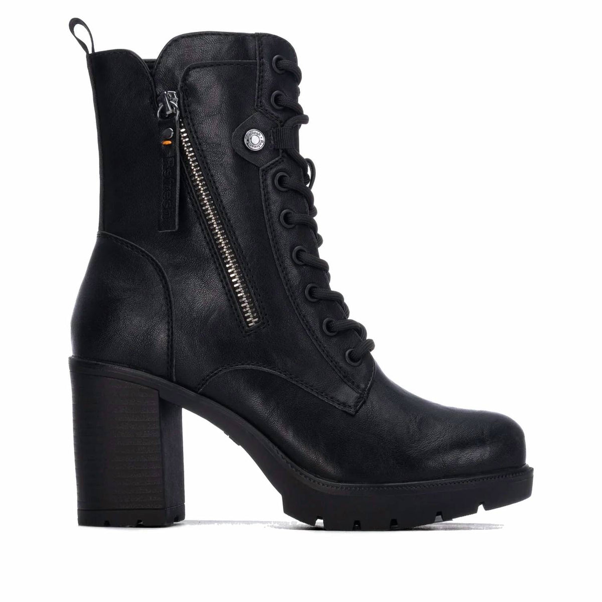 Refresh - Women's Combat Heeled Ankle Booties