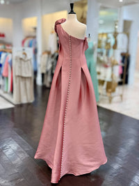 Gia Franco - Women's One Shoulder A-line Evening Gown
