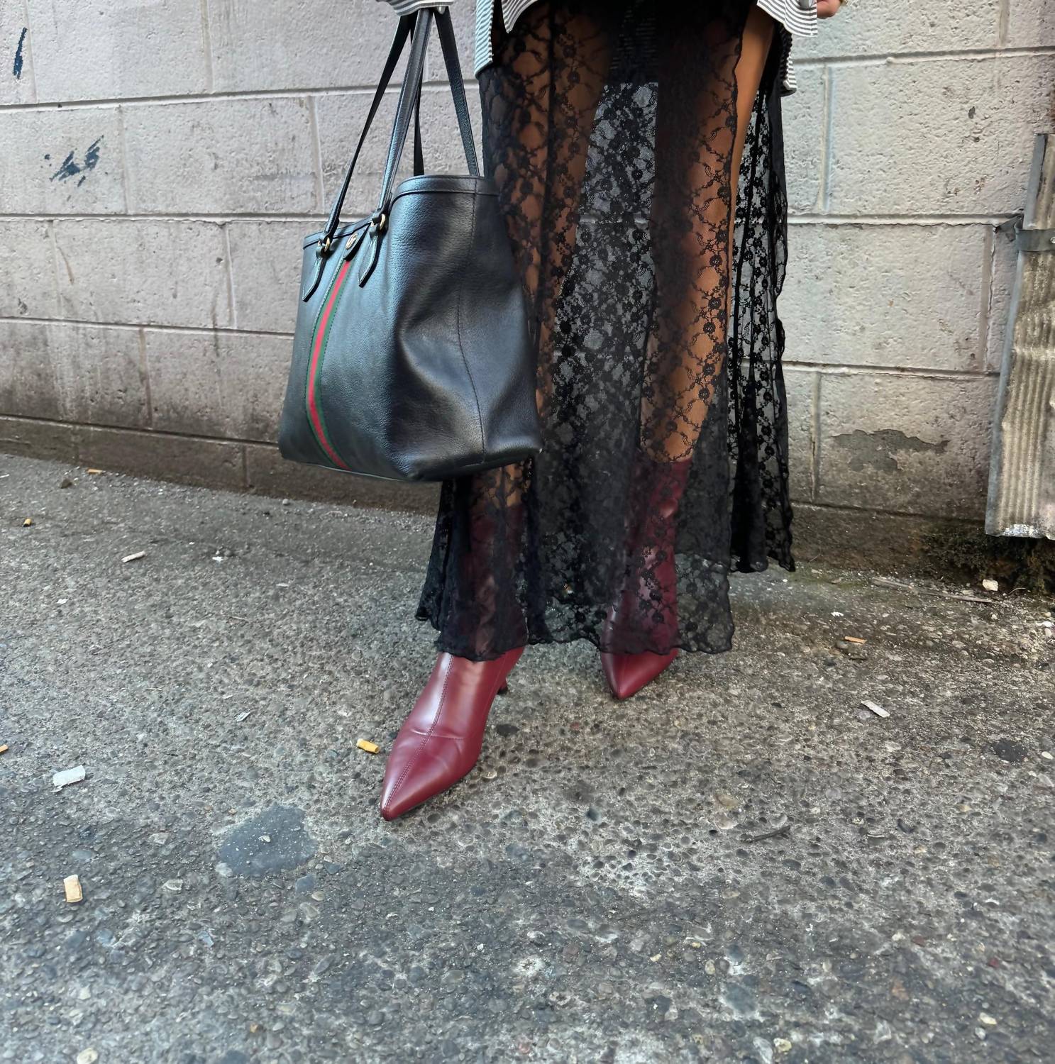 Honey Mango - Dahlia Sheer Lace Skirt