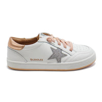 Oldsoles - Girl's Platinum Runner Low Top Sneaker