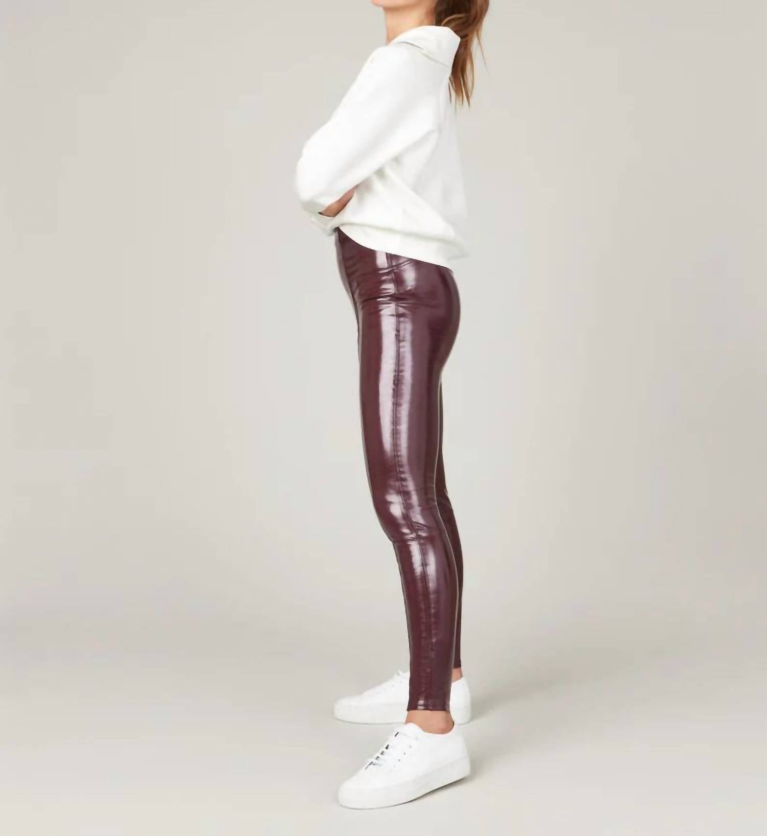 Spanx - Faux Patent Leather Leggings