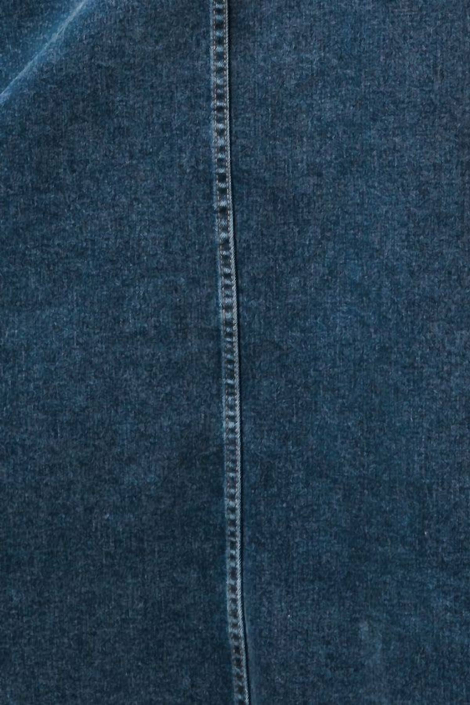 Flying Tomato - Fray Denim Skirt - Plus