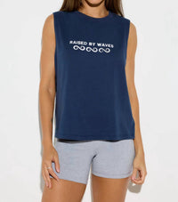 Spiritual Gangster - Raised By Waves Vibe Tank