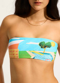 Seafolly - Sunset Bandeau High Waisted Bikini