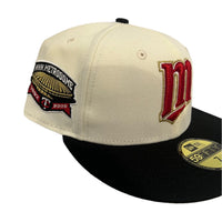 New Era Rmdcc Minnesota Chrome Dome Hat in black - men's hat - detail view
