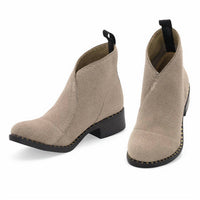 CHARLESTON SHOE CO. Women's Barcelona Ankle Boots in falcon - women's shoe - alternate view