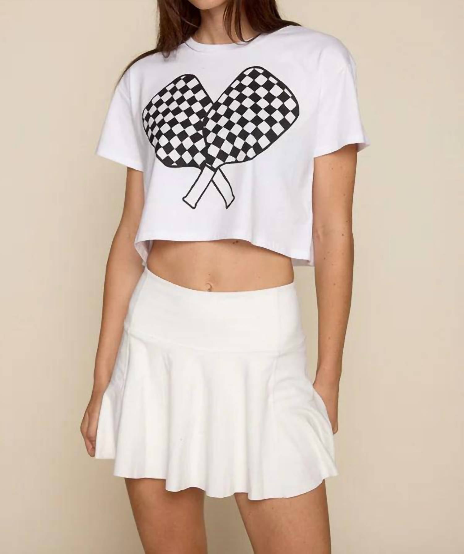 Psundays - Paddles Up Crop Tee Top