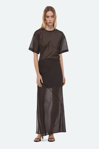 Helmut Lang - Layered Sheer Skirt