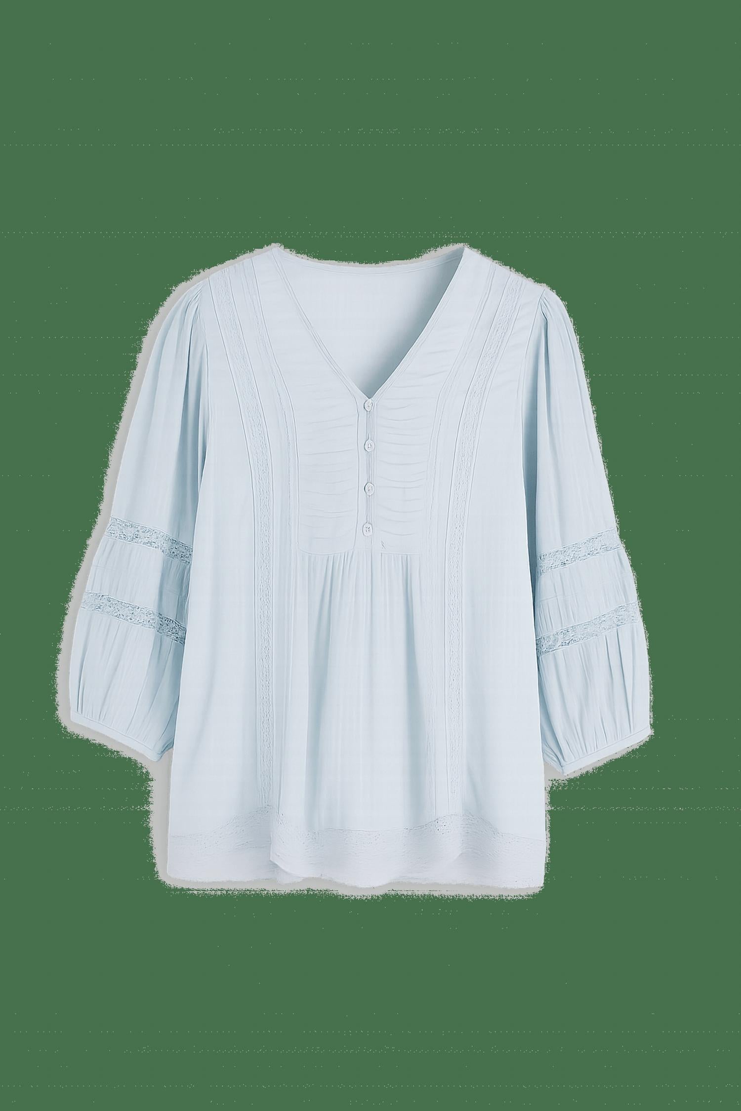 Guadalupe Design - Valentina V-neck Blouse