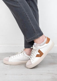 VICTORIA Women's Berlin Leather Sneakers in cuero - women's sneaker - view 6