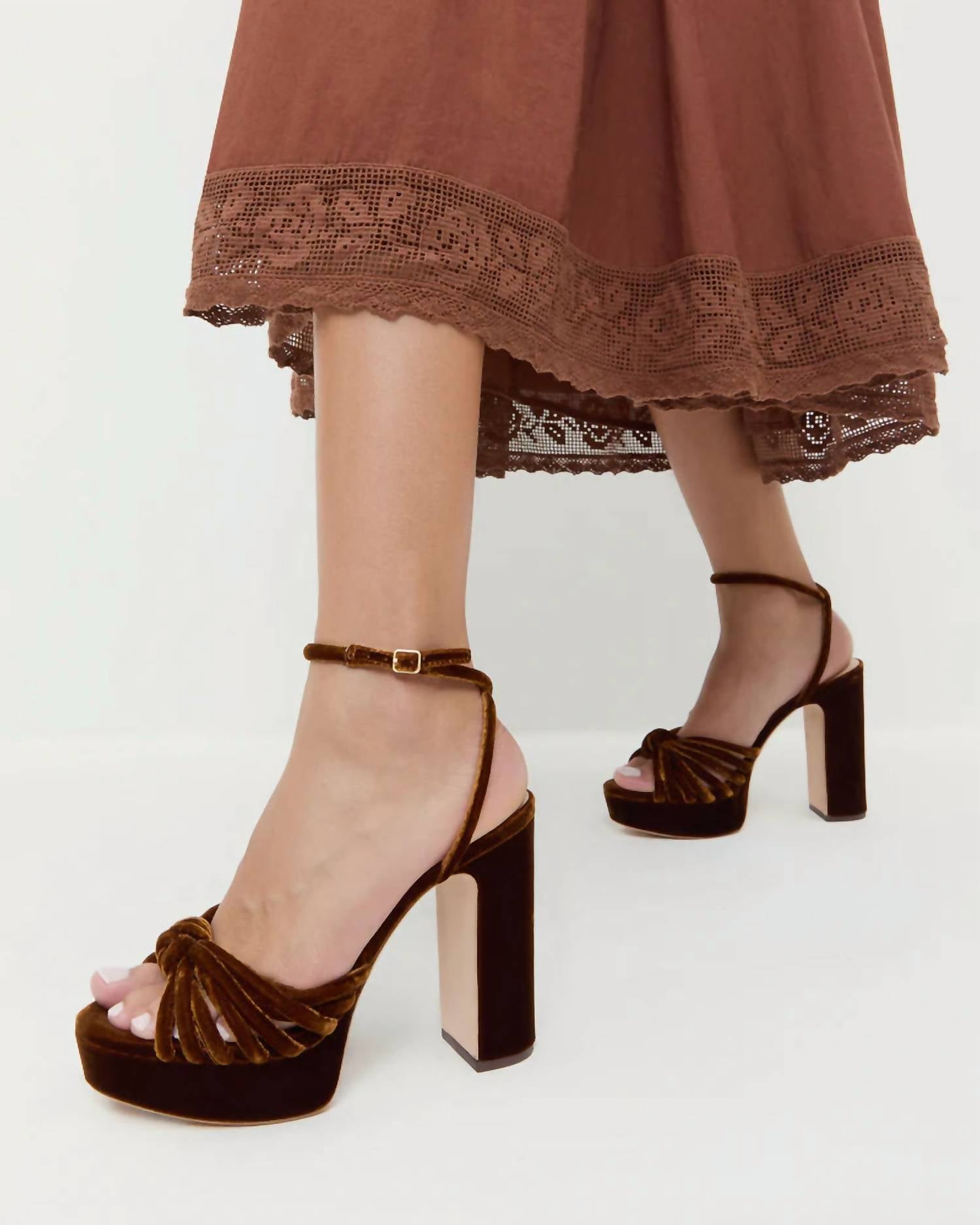 Loeffler Randall - Women's Rivka Knot Platform Heels