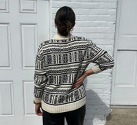 Skovhuus - Cowen Nordic Print Mock Neck Sweater