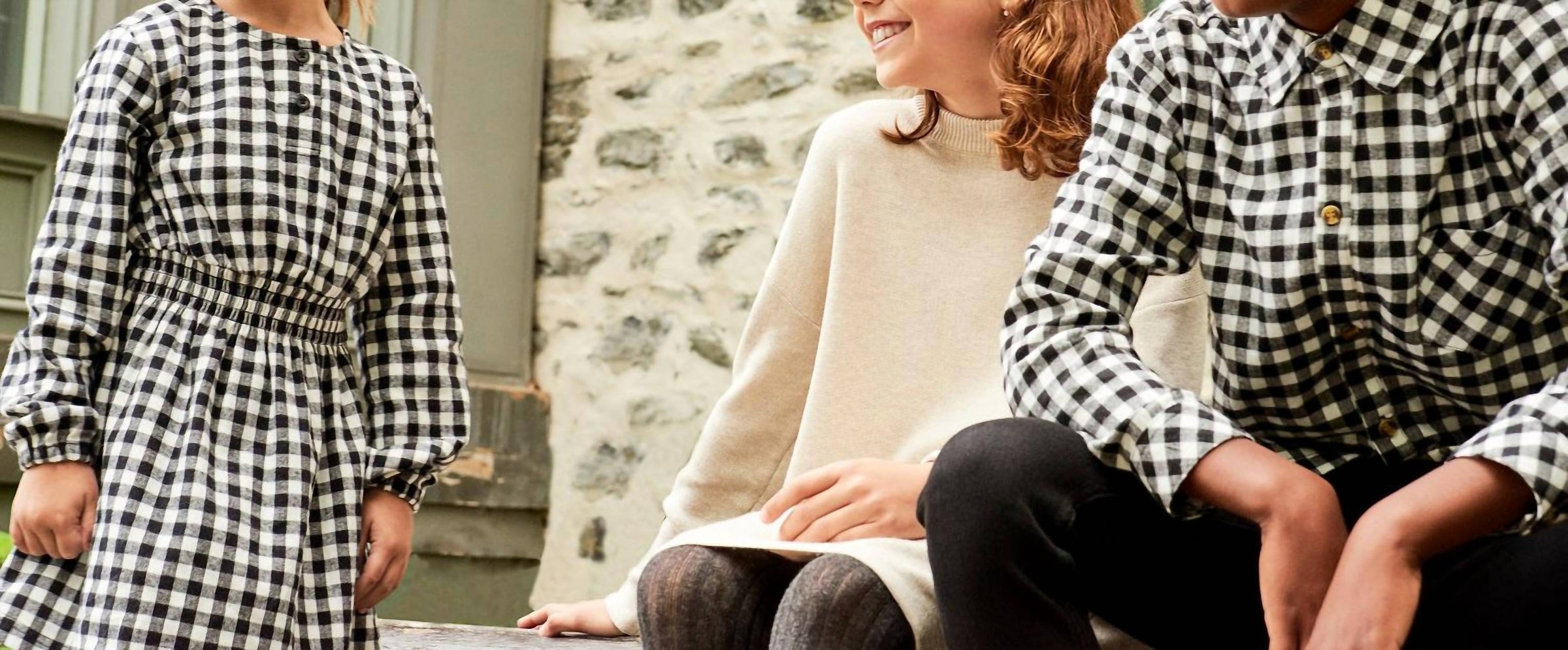 Miles The Label - Kid's Checkered Flannel Dress