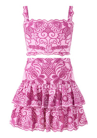 Marlo - Girls' Alora Embroidered Top