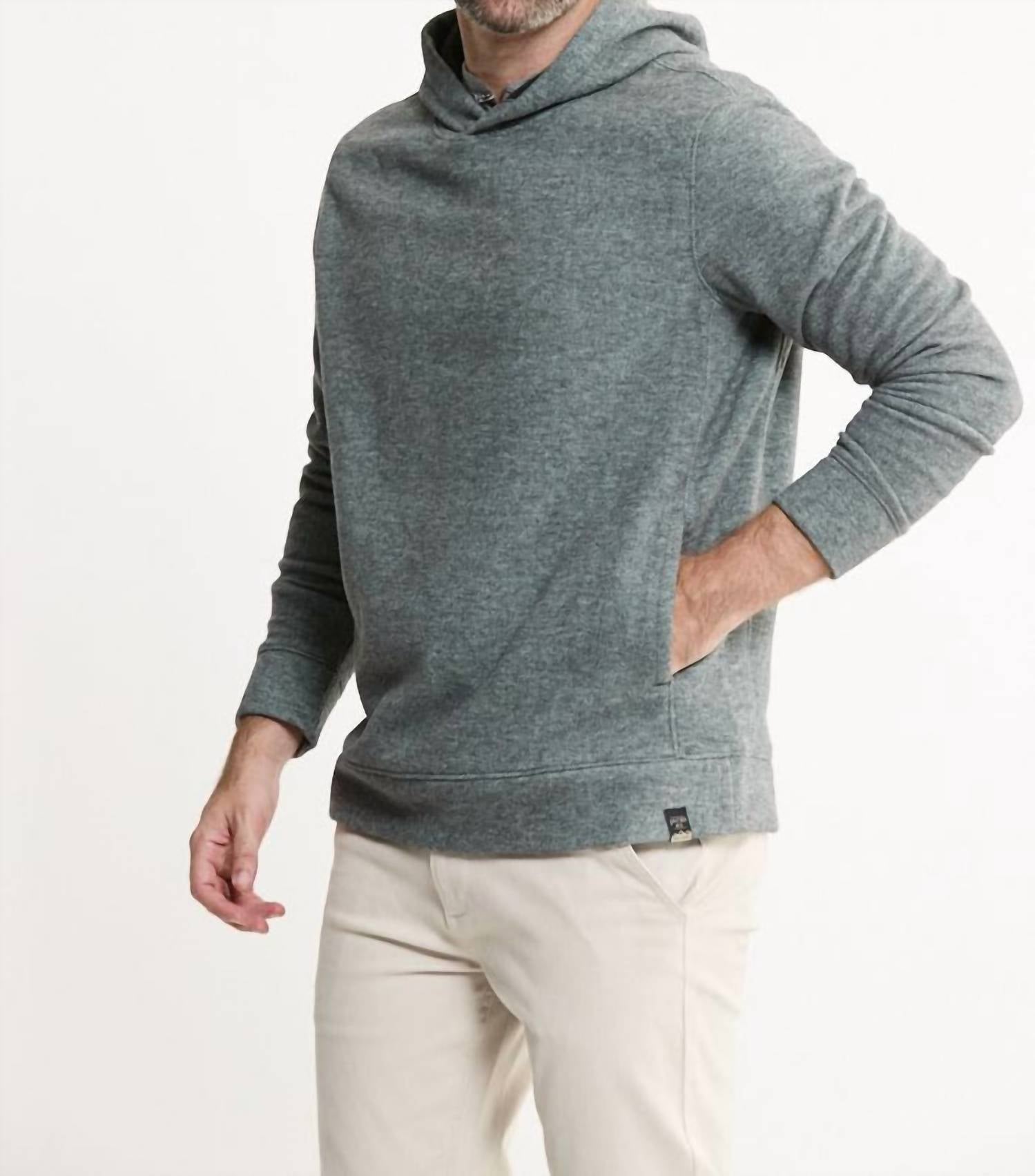 Jachs New York - Wool Blend Pullover Hoodie