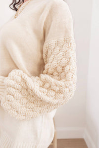 Bubbly B Sweater