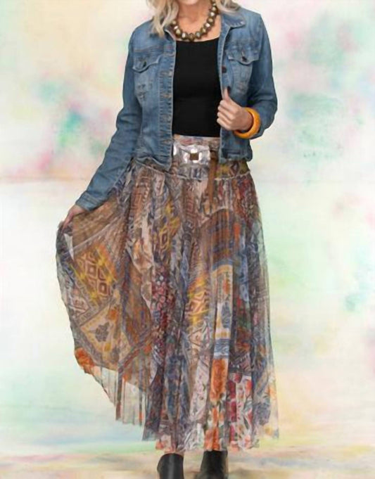 Vintage Collection - Cheyenne Nomad Pleated Skirt