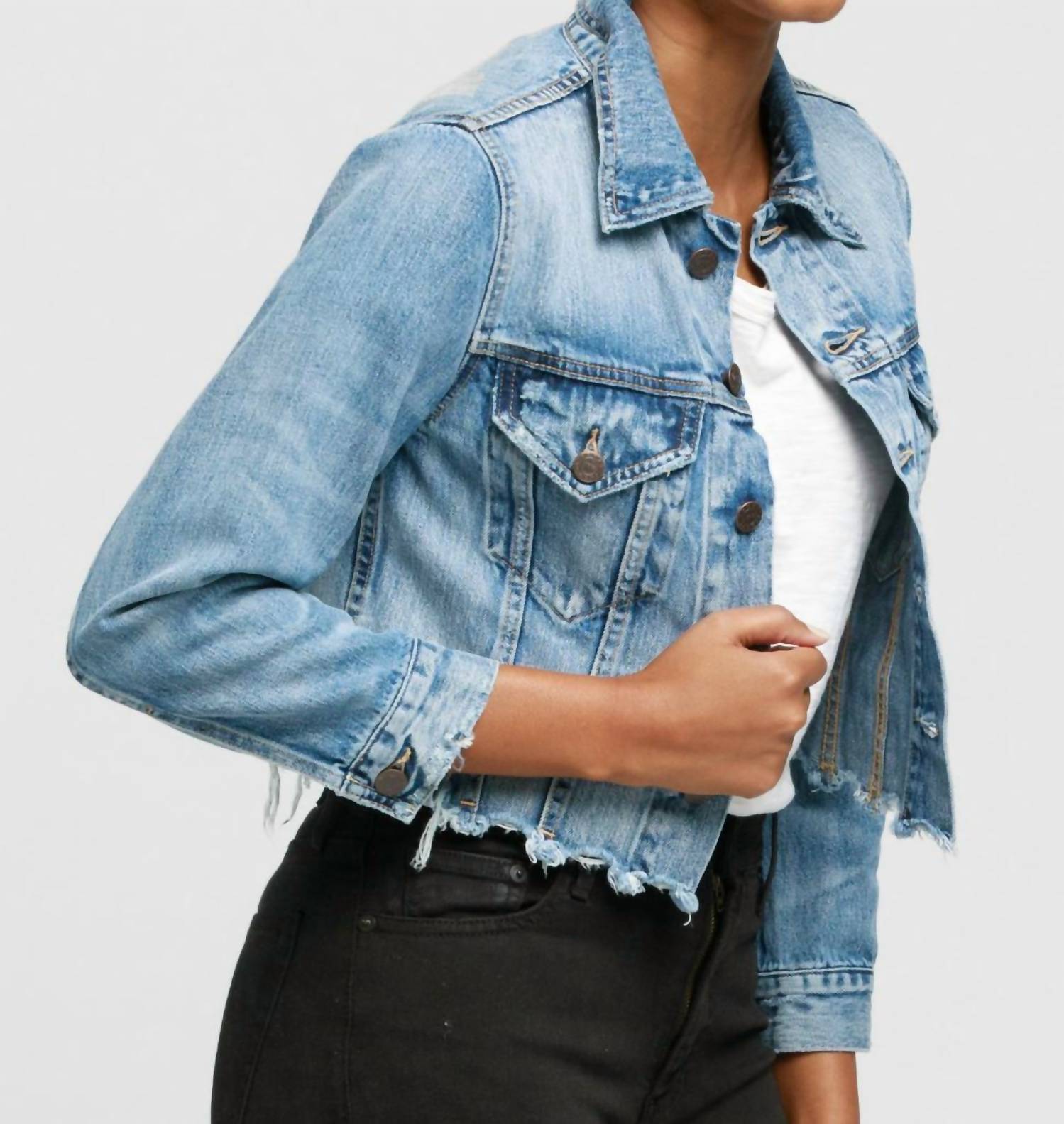 Able - Cropped Slim Jacket