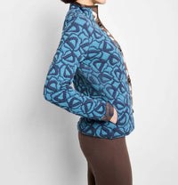 Nic + Zoe - Quilted Faux Leather Trim Jacket