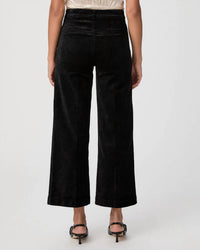 Paige - Women's Clean Front Anessa Velvet Trouser