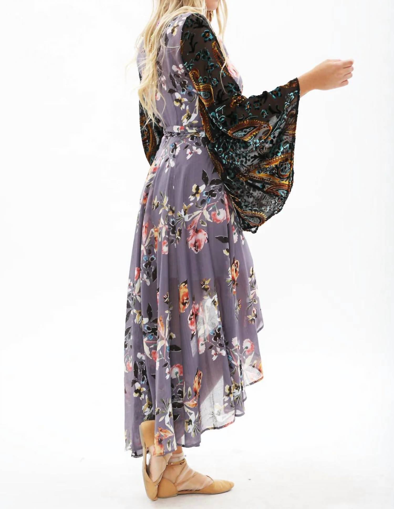Aratta - Invitation For Tea Wrap Dress