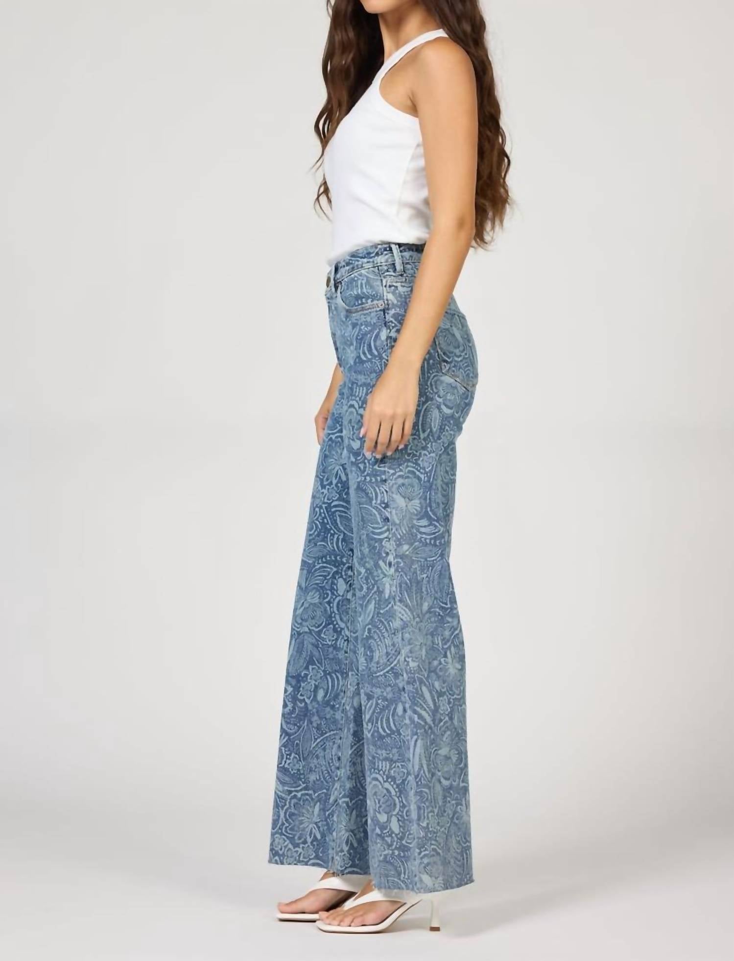 Dear John Denim - Fiona High Rise Wide Leg Jeans