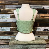 Rock & Roll Denim - Women's Corset Style Eyelet Top