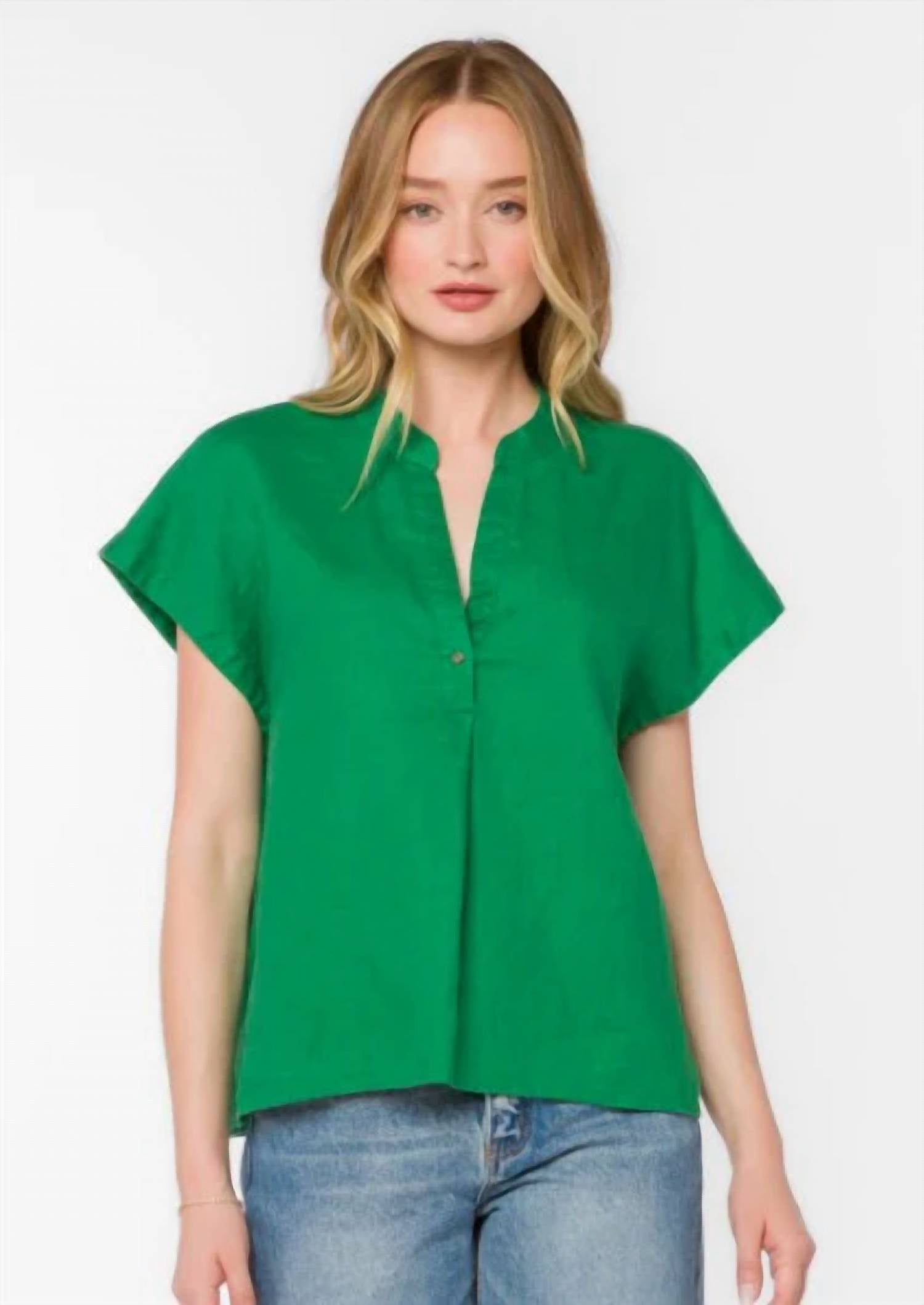 Velvet Heart - Redell Linen Top