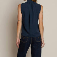 Nation LTD Randi Halter Tank in night sky - women's tank top - alternate view