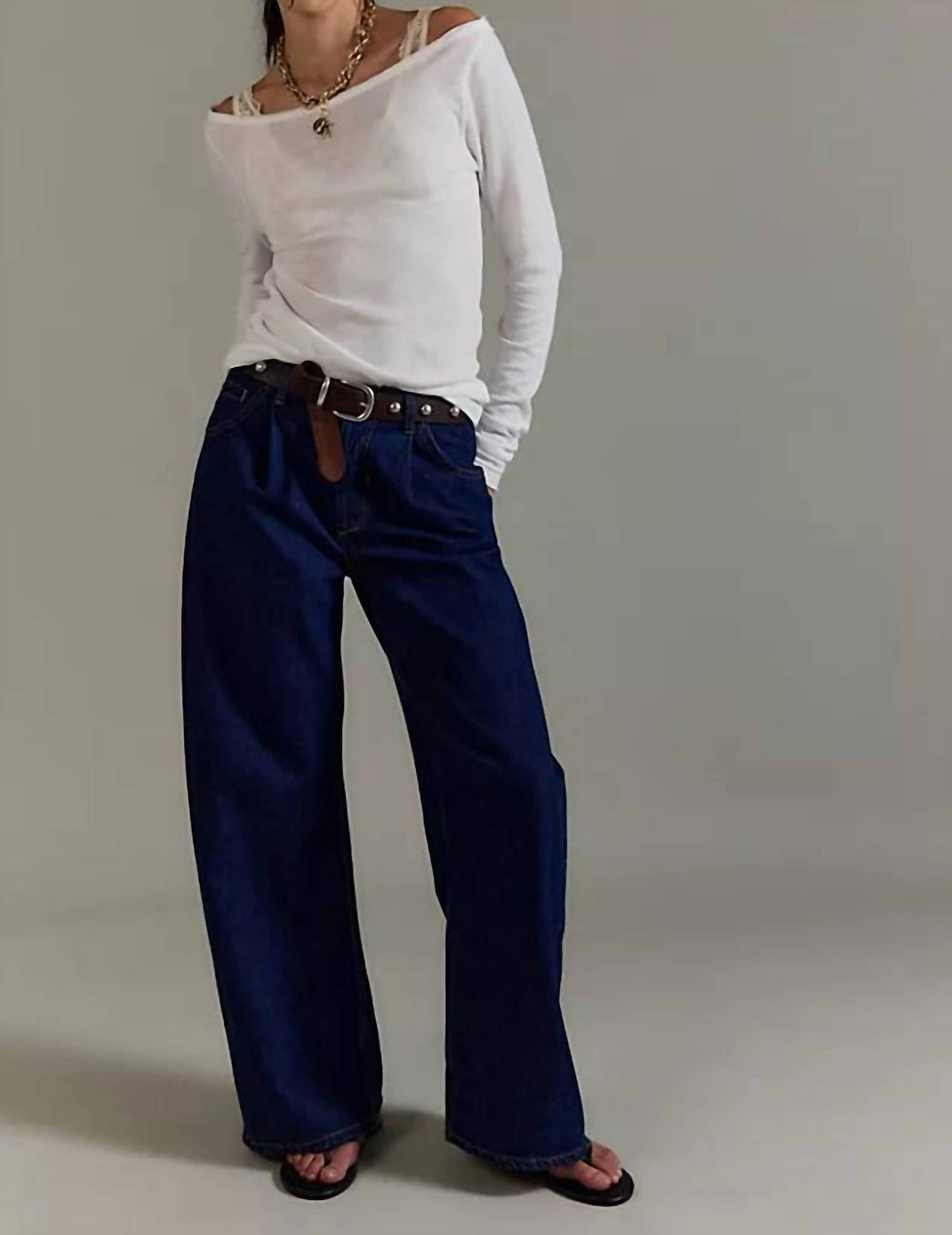 Free People - Alia Wide Leg Jeans