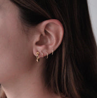 Daniela Salcedo - Women's Trufa Rainbow Hoop Earrings