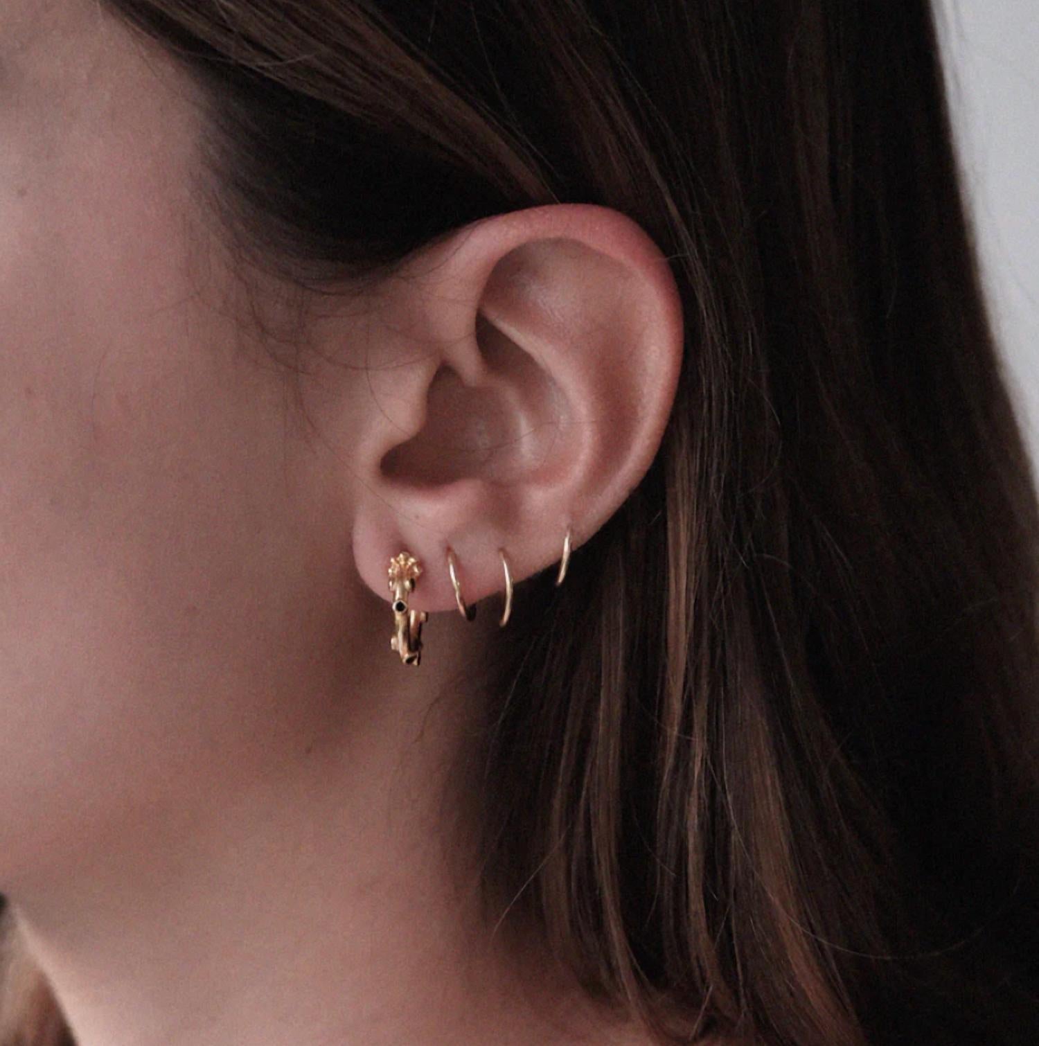 Daniela Salcedo - Women's Trufa Rainbow Hoop Earrings