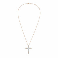 Diana M Jewels - Women's Round Lab-Grown Diamond Pendant Necklace (0.25 Ct) - Signature