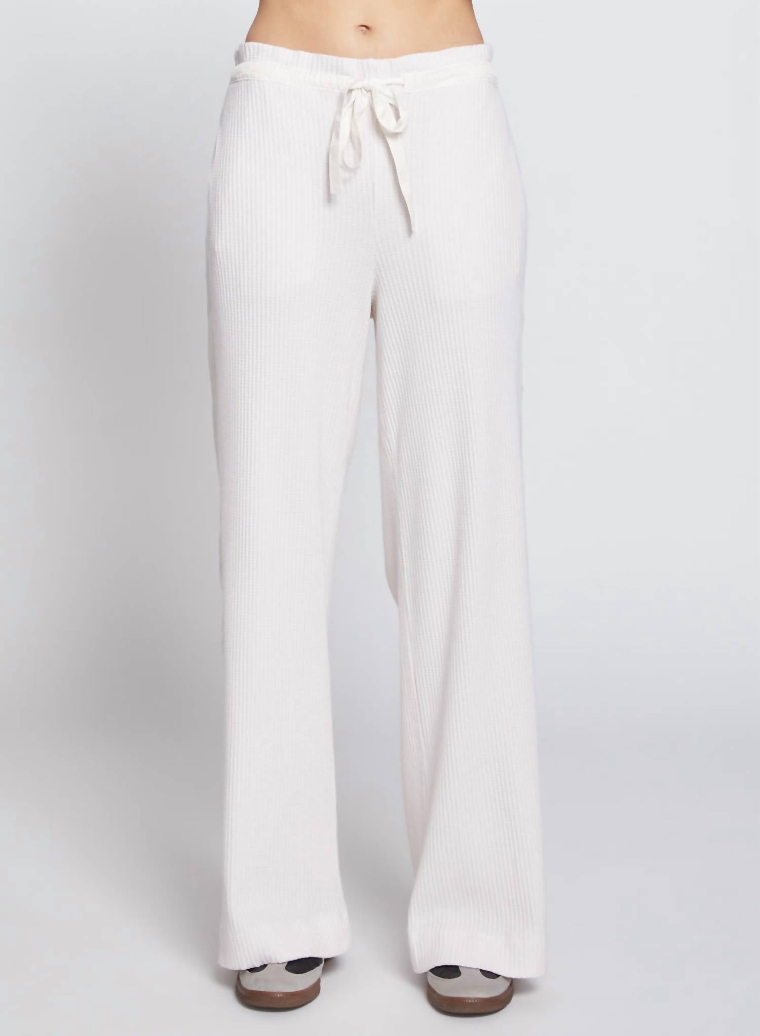 Stateside - Women's Luxe Thermal Ruched Waist Pant