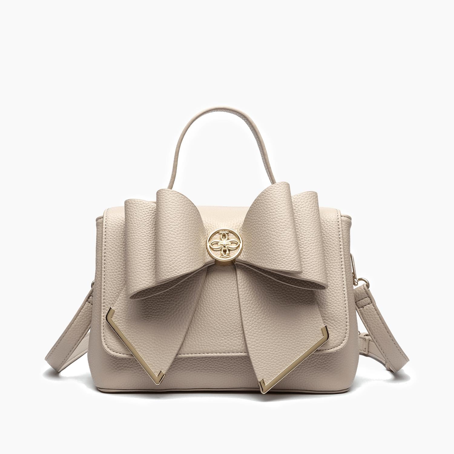 Like Dreams - Women's Jasmine Bow Vegan Crossbody Bag