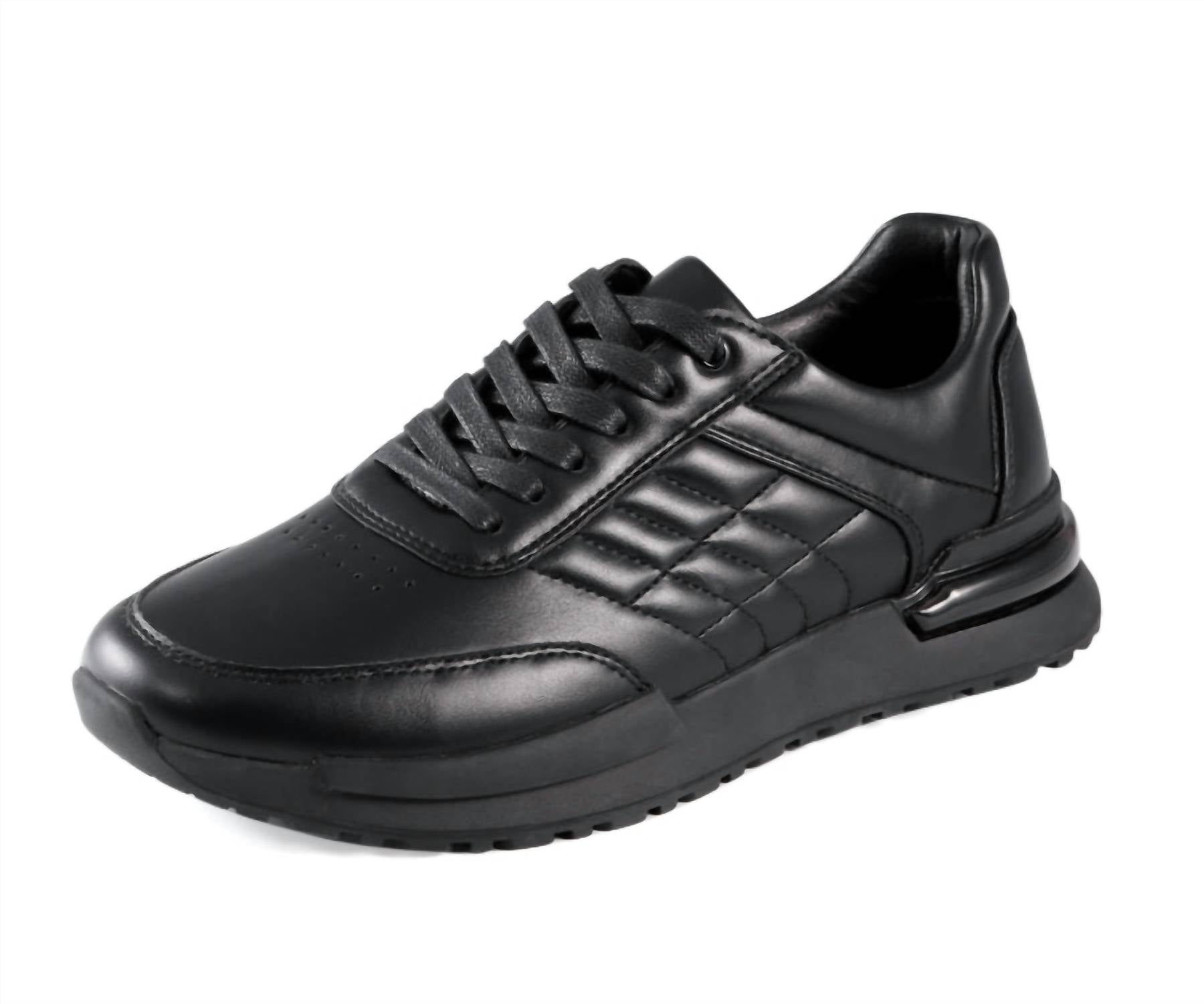 Mazino Men's Huxley Casual Sneakers in black - men's sneaker