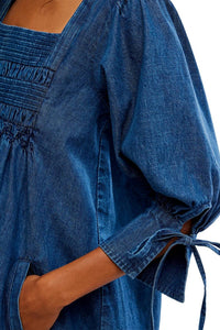 Free People - Sonora Denim Mini Dress