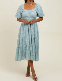 Wishlist - Embroidered Midi Dress