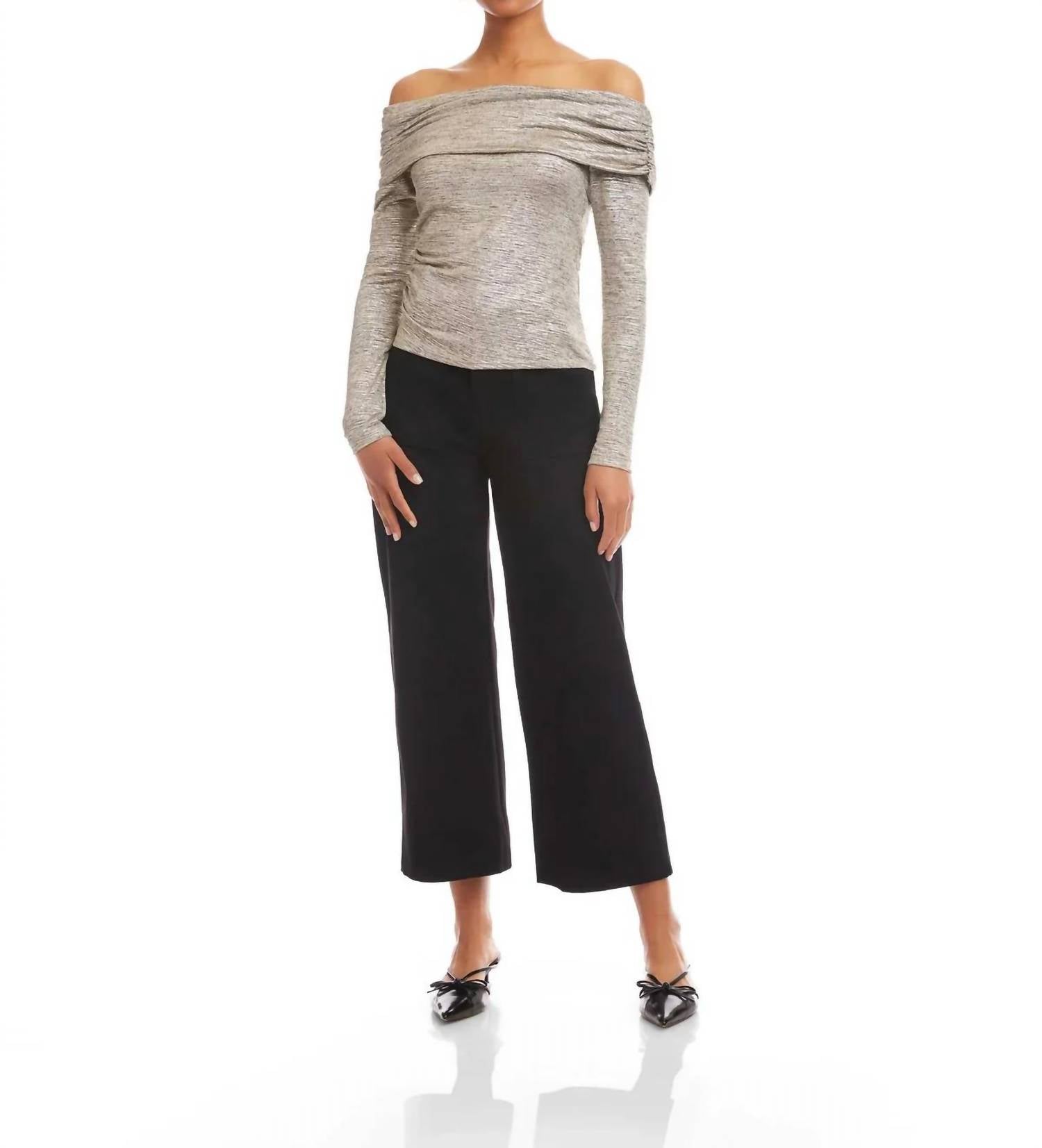 Fifteen Twenty - Asymmetric One-shoulder Top