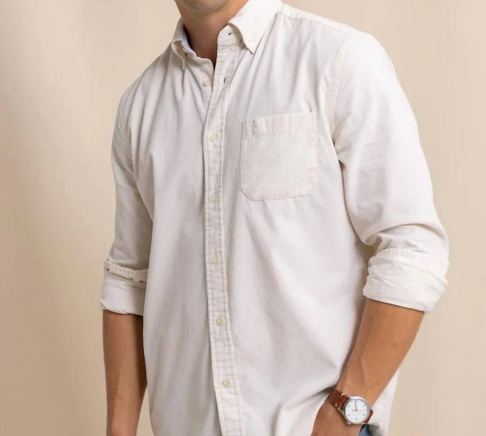 Southern Tide - Lightweight Bedford Cord Sportshirt
