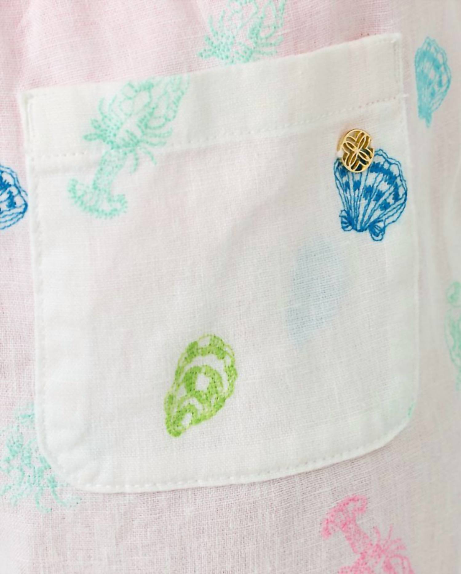 Lilly Pulitzer - BRAWLEY LINEN CROP PANT