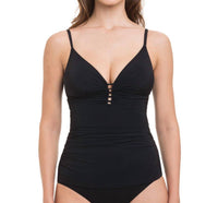 Profile By Gottex - Cocktail V-Neck Tankini Top
