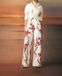 Andres Otalora - Vinculo Infinito Silk Organza Button Down Shirt