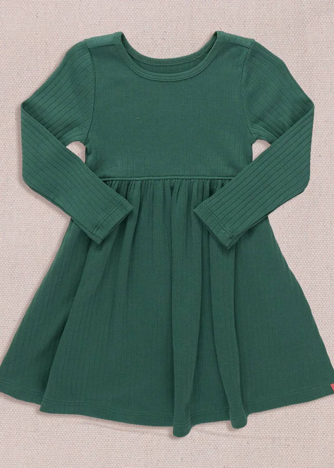 Pink Chicken - Girl's Sunny Long Sleeve Rib Dress