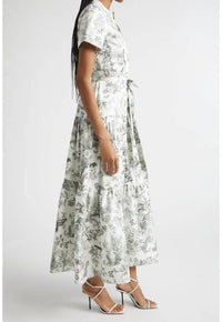 Alice + Olivia - Lucy Midi Shirt Dress
