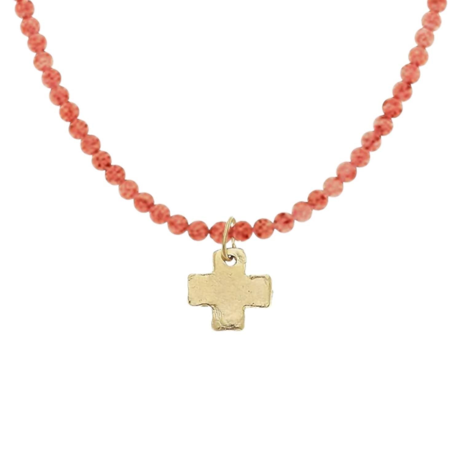 Susan Shaw - Women's Alys Cross Necklace