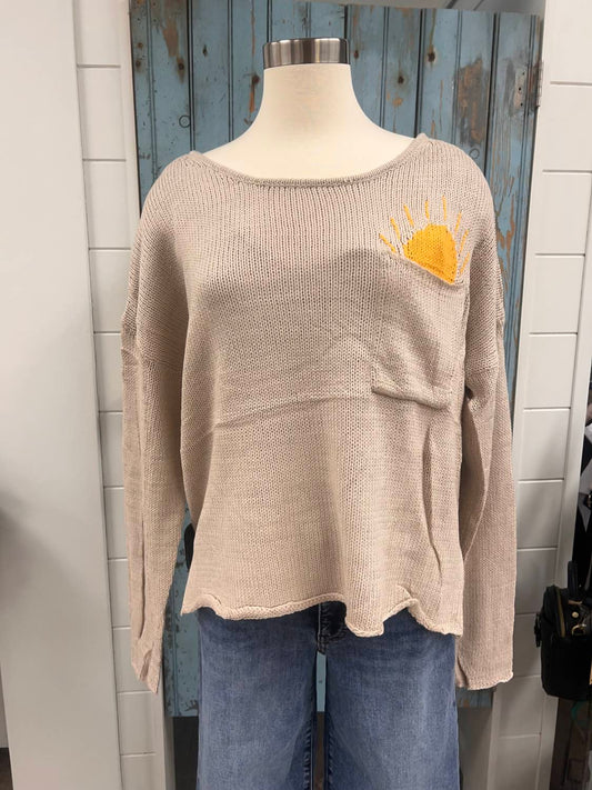 Miracle - Women's Sun Pocket Knit Sweater