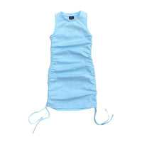 Little Olin - Gathered Sleeveless Dress